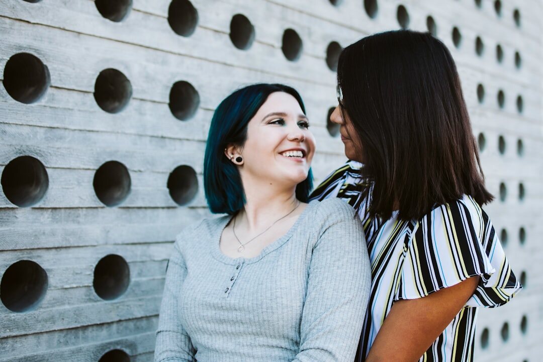 friends talking intimately