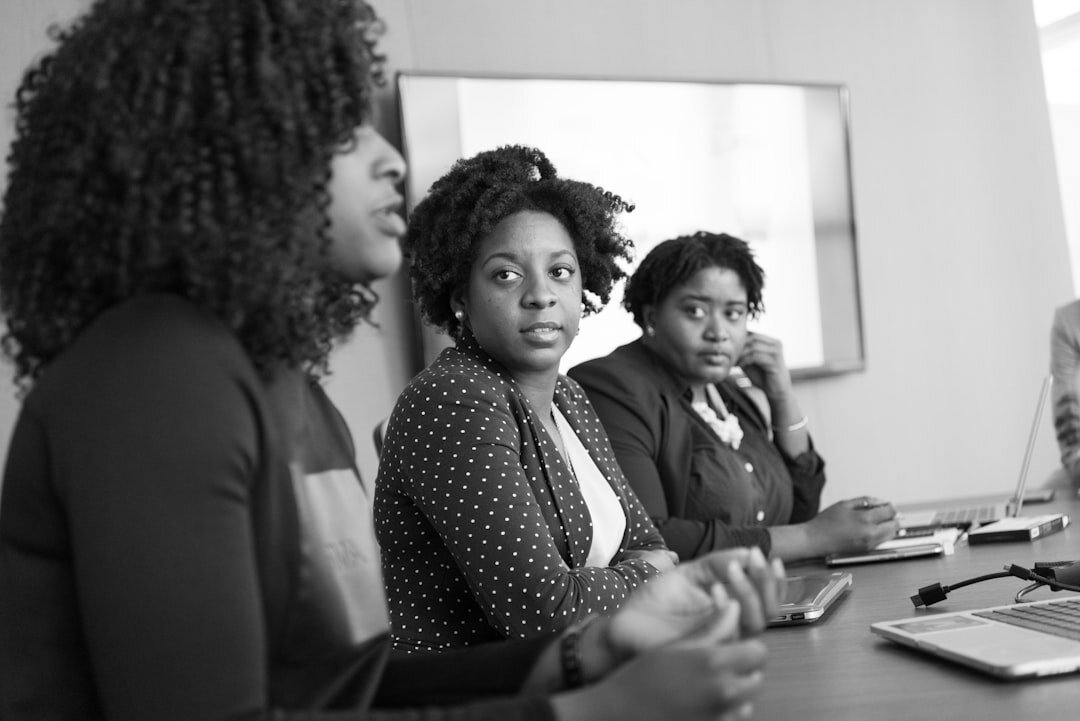 diverse business team brainstorming